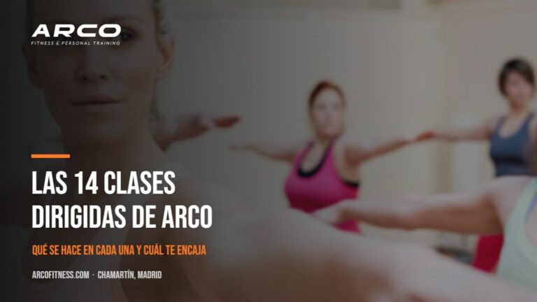 Las 14 clases dirigidas de Arco Fitness en Chamartín, Madrid