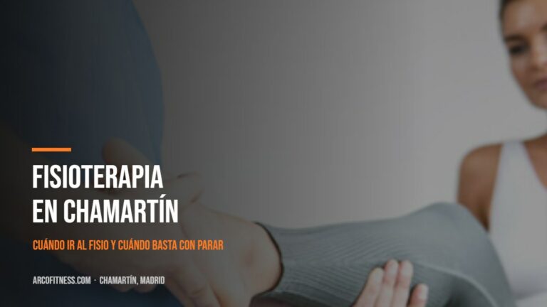 Fisioterapia deportiva en Chamartín, Madrid — Arco Fitness